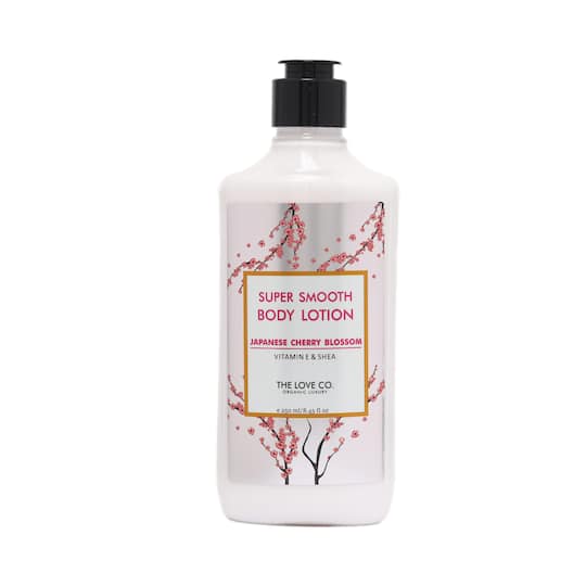 THE LOVE CO. Super Smooth Japanese Cherry Blossom Daily Moisturizing Body Lotion (250ml)