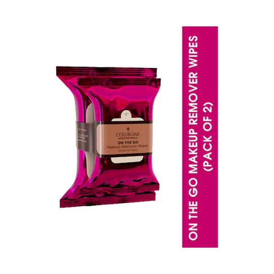 Colorbar On The Go Makeup Remover Wipes (2Pcs)