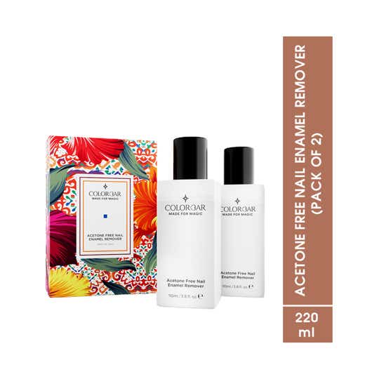 Colorbar Nail Polish Remover - Clear (2Pcs)