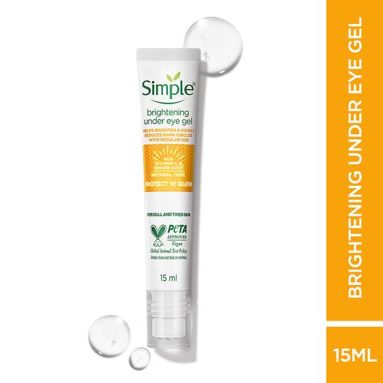 Simple Protect N Glow Vitamin C Brightening Under Eye Gel (15ml)