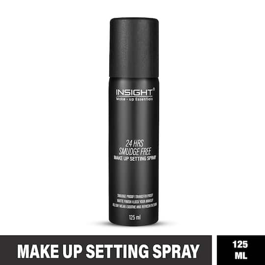 Insight Cosmetics 24 Hrs Smudge Free Makeup Setting Spray - Clear (125ml)