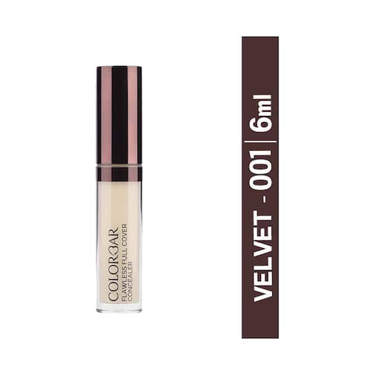 Colorbar Flawless Full Cover Concealer New - 001 Velvet (6ml)