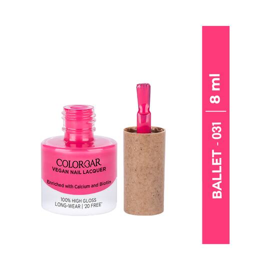Colorbar Vegan Nail Lacquer - 031 Ballet (8 ml)