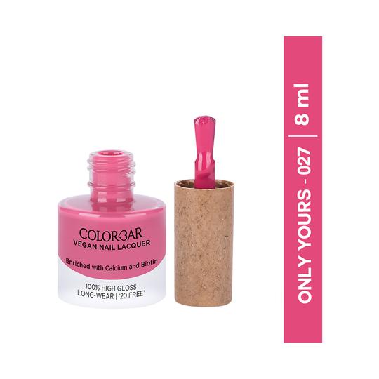 Colorbar Vegan Nail Lacquer - 027 Only Yours (8 ml)