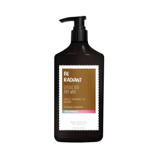 THE LOVE CO. Be Radiant Glycolic Acid Body Wash (250ml)