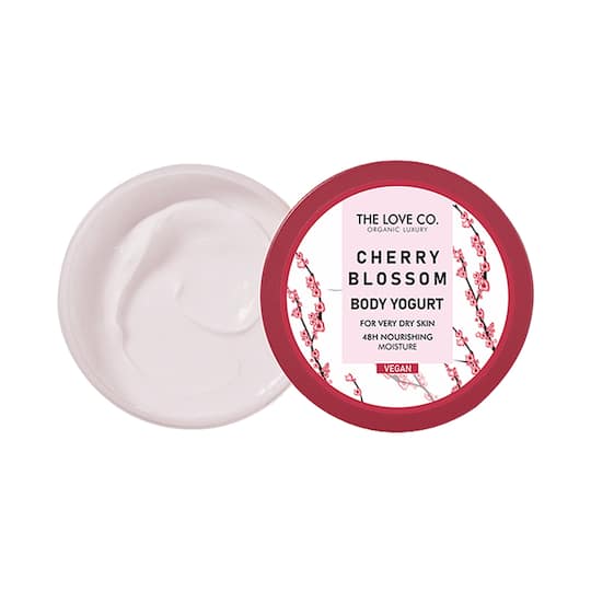 THE LOVE CO. Japanese Cherry Blossom Body Yogurt For Very Dry Skin (200g)