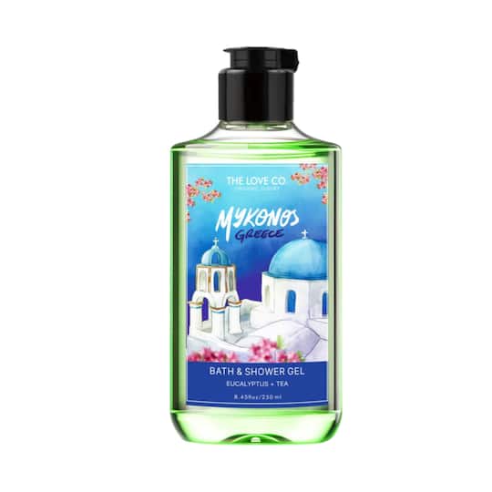 THE LOVE CO. Mykonos Greece Body and Shower Gel (250ml)