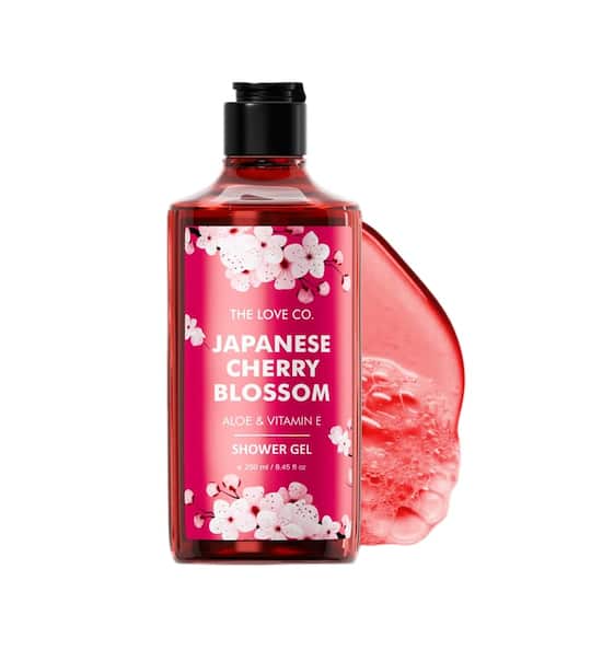 THE LOVE CO. Japanese Cherry Blossom Shower Gel (250ml)