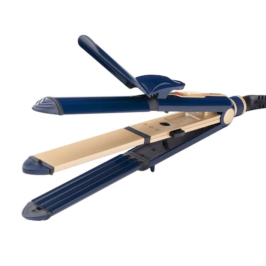Vega 3 in 1 Mini Hair Styler-Mini Hair Straightener Curler & Crimper for Women (VHSCC-06)