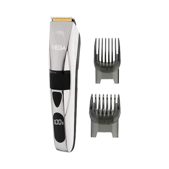 Vega Power Series P-3 Beard Trimmer for Men with Digital Display 160 Mins Runtime (VHTH-27) (549 g)