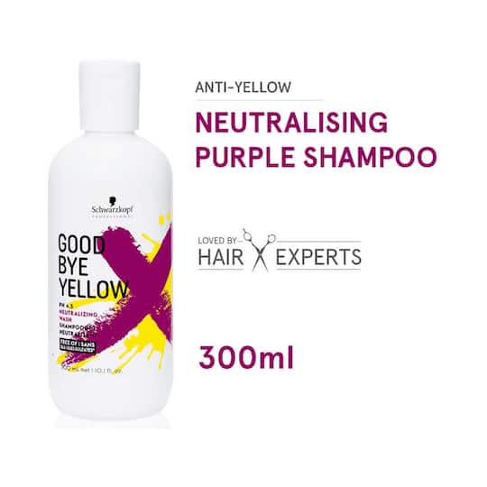Schwarzkopf Professional Goodbye Yellow Neutralizing Shampoo pH 4.5 (300ml)