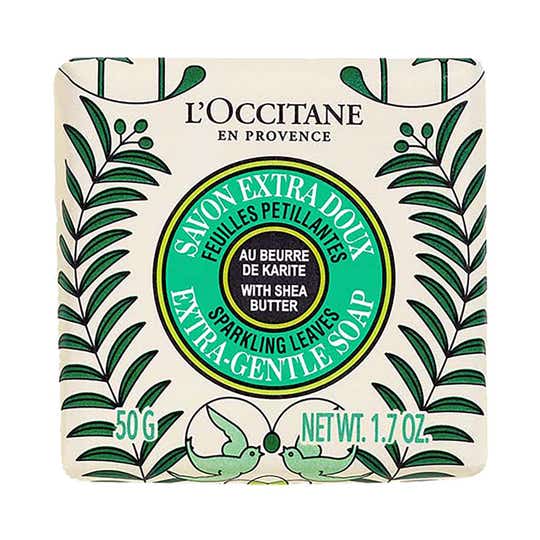 L'occitane Shea Sparkling Leaves Extra-Gentle Soap (50g)