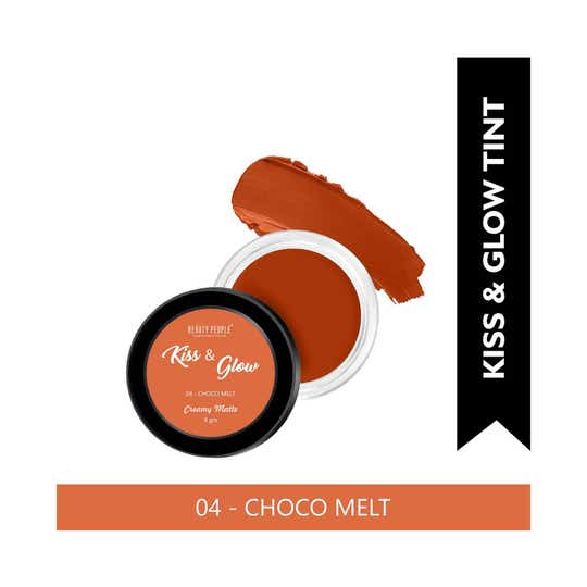 Beauty People Kiss and Glow Lip, Cheek & Eye Tint Balm - 04 Choco Melt (8g)