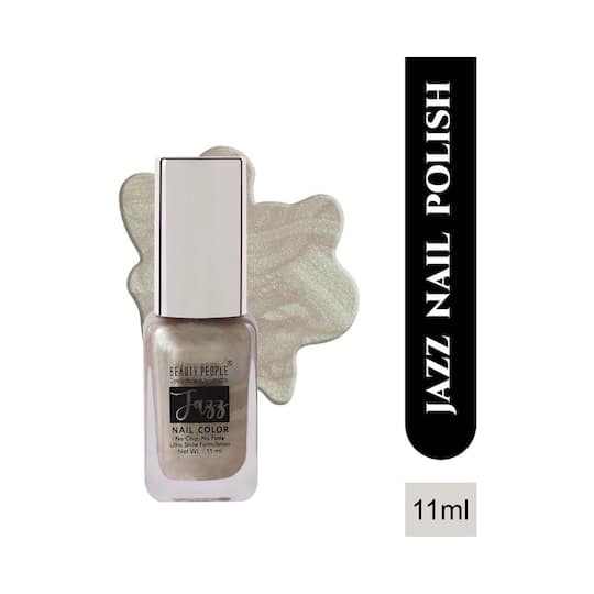 Beauty People Jazz Nail Color - 15 Shiny White (11ml)