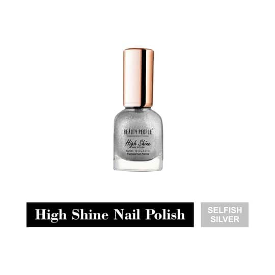 Beauty People High Shine Nail Polish - 1031 Selfish Silver (12ml)