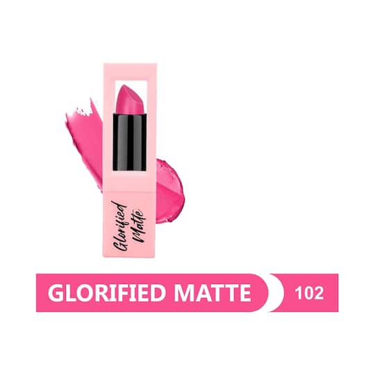 Beauty People Glorified Pink Lipstick - 102 Pink Aloud (3.8g)