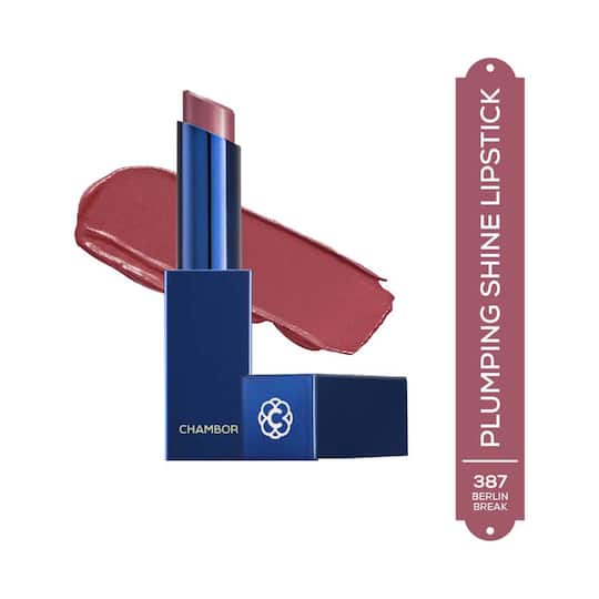 Chambor Tres Shine Plump++ Lipstick - 387 Berlin Break (3g)