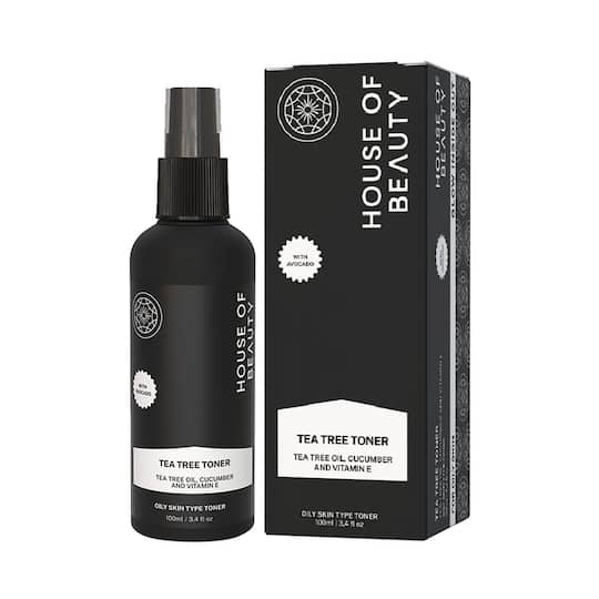 House of Beauty Tea Tree+Avocado Toner-Oily, Combination & Sensitive & Acne Prone Skin (100 ml)