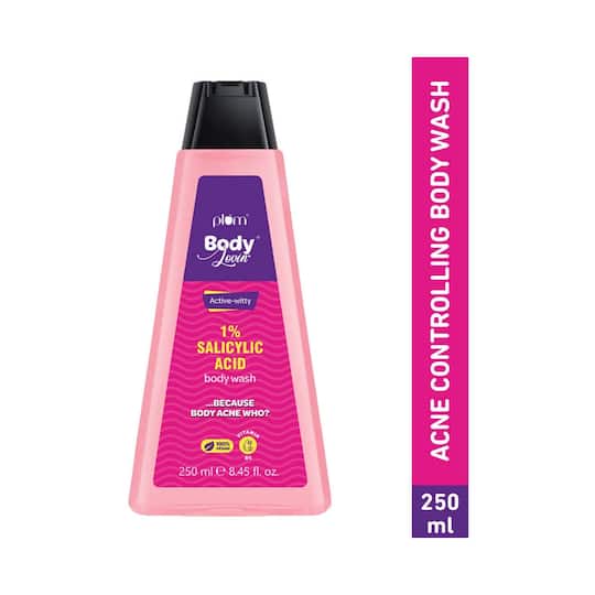 Plum Bodylovin' Active-Witty 1% Salicylic Acid Body Wash (250ml)