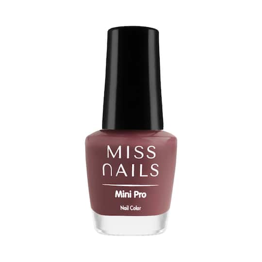 Miss Nails Mini Pro Nail Polish - Dusty Rose (6ml)