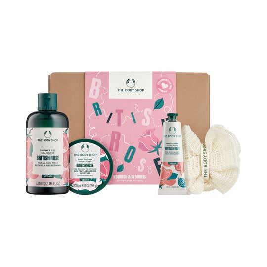 The Body Shop Rose Small British Gift Set (5 pcs)