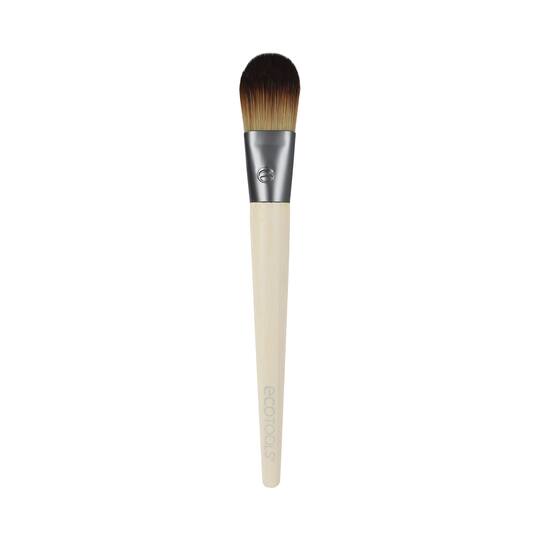 Ecotools Flat Foundation Makeup Brush - Beige (1 pc)