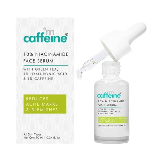 mCaffeine 10% Niacinamide & Green Tea Face Serum (10 ml)