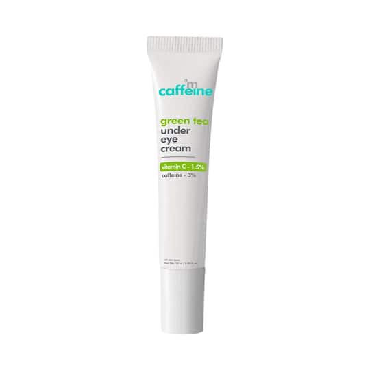 mCaffeine Green Tea Under Eye Cream Tube (15 ml)