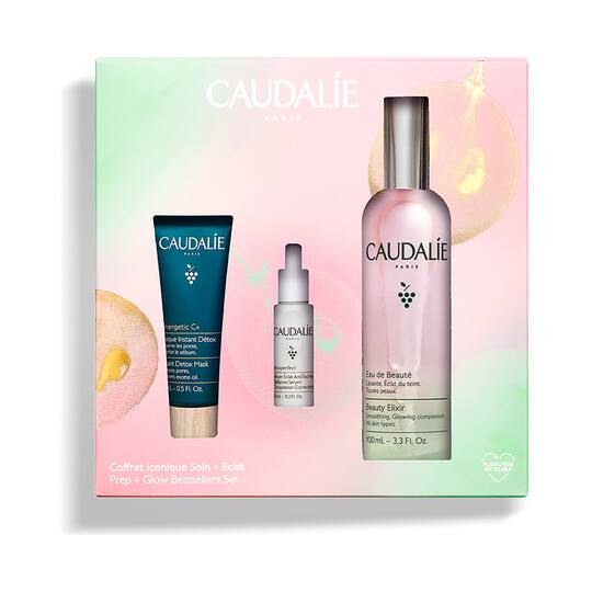 Caudalie Beauty Elixir Detox & Glow Set - (3 pcs)
