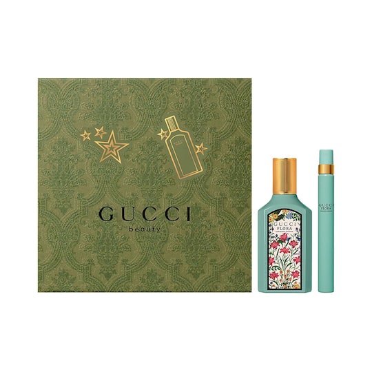 Gucci Flora Jasmine Eau De Parfum Gift Set And Miniature - (2 Pcs)