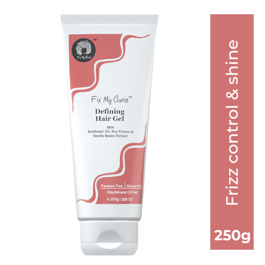Fix My Curls Defining Hair Gel For Curly And Wavy Hair (250 g)