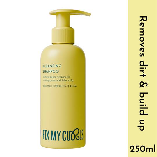 Fix My Curls Cleansing Shampoo For Curly And Wavy Hair (250 ml)