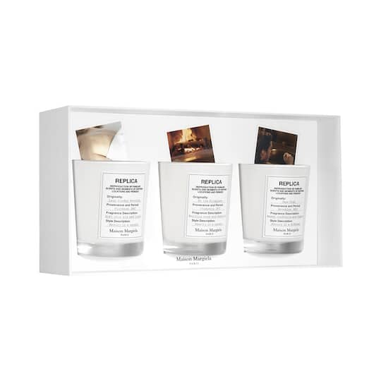 Maison Margiela Replica By The Fireplace Lazy Sunday Morning and Jazz Club Candle Trio Set (3 Pcs)