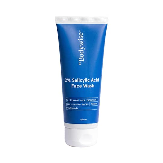 Be Bodywise 2% Salicylic Acid Face Wash For Acne & Blackheads (100ml)