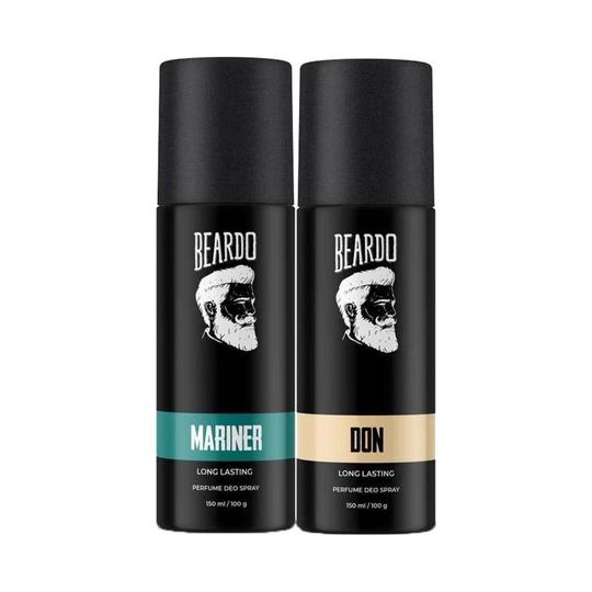 Beardo Mariner & Don Deo Spray For Men Set (2 pcs)