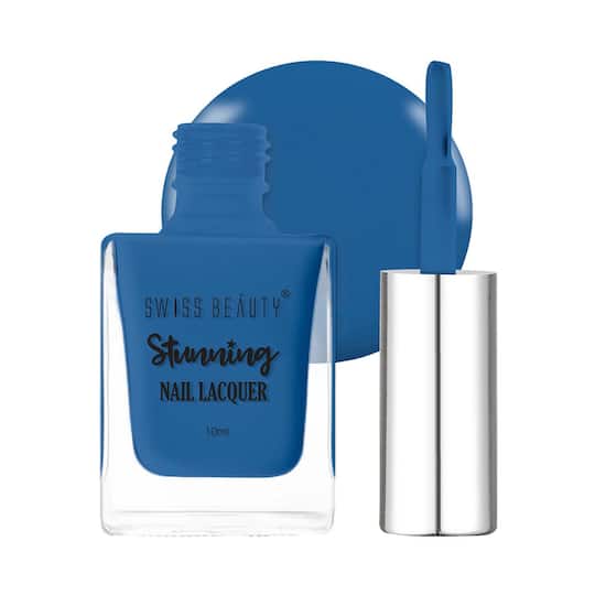 Swiss Beauty Stunning Nail Lacquer - Brady Blue (10 ml)