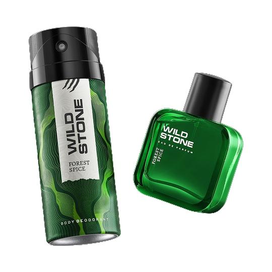 Wild Stone Forest Spice Fragrance Combo For Men (2 Pcs)