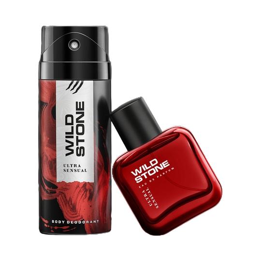 Wild Stone Ultra Sensual Fragrance Combo For Men (2 Pcs)