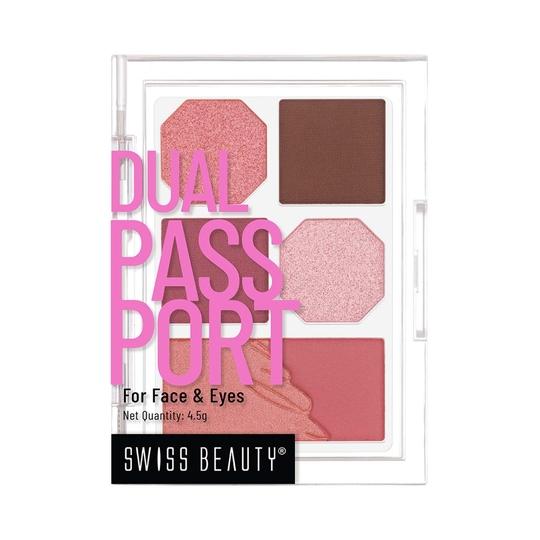 Swiss Beauty Face and Eye Dual Passport Palette - Party Ready (4.5 g)