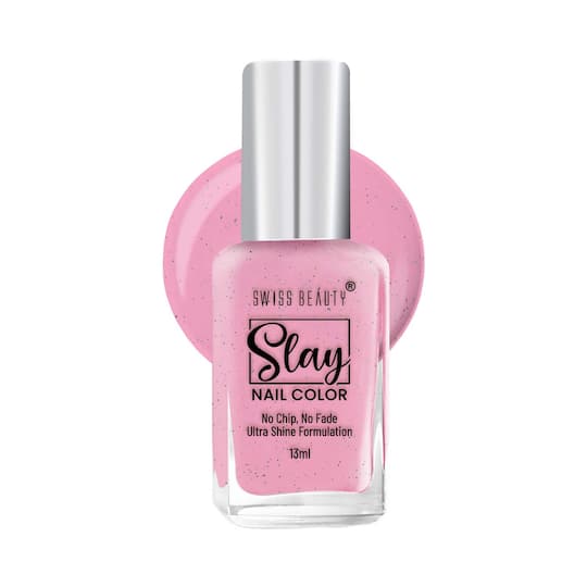 Swiss Beauty Slay Nail Color - Hot Pink (13 ml)