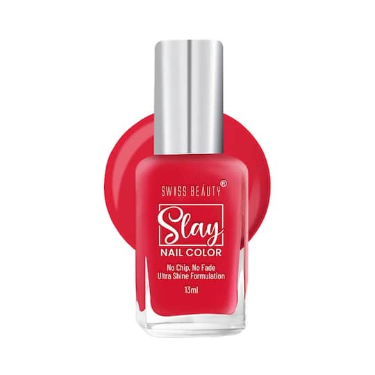 Swiss Beauty Slay Nail Color - Barbie Pink (13 ml)