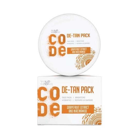 Wild Stone Code De Tan Pack For Men (75 g)