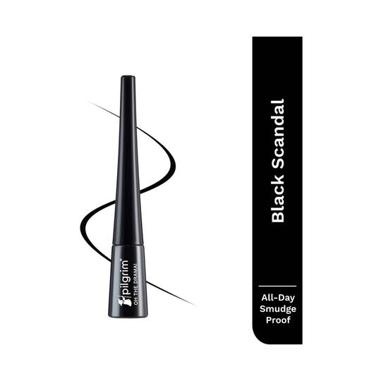 Pilgrim Metallic Eyeliner - 01 Black Scandal (4 ml)