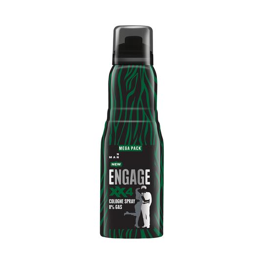 Engage Xx4 Cologne Deodorant Megapack for Men (200 ml)