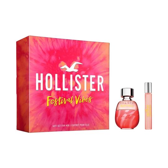 Hollister Festival Vibes Eau De Parfum for Her Gift Set (2 Pcs)
