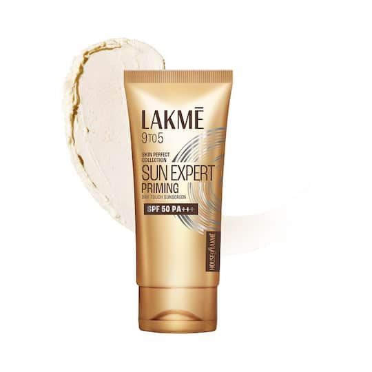 Lakme Sun Expert Primer + Sunscreen with SPF 50 PA+++ (50 g)