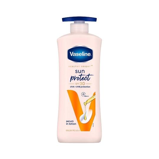 Vaseline Sun Protect SPF 30 UVA + UVB PA+++ Body Lotion (600 ml)