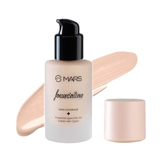 MARS Foundation With High Coverage Liquid Formula - 003 (40 ml)