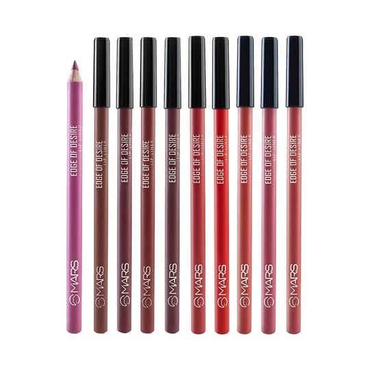 MARS Edge Of Desire Lip Liner Set - (10 Pcs)