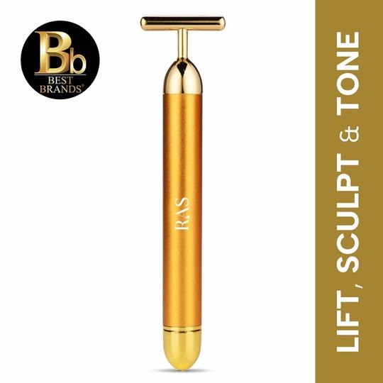 Ras Luxury Skincare 24K Gold Vibrating Face Massager